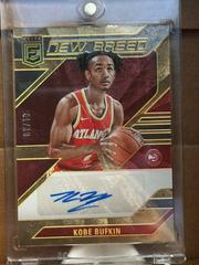 Kobe Bufkin [Gold] #30 Basketball Cards 2023 Donruss Elite New Breed Autograph Prices