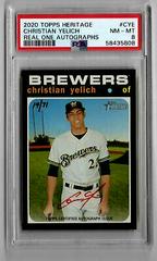 Christian Yelich Baseball Cards 2020 Topps Heritage Real One Autographs Prices