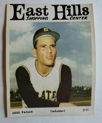 Jose Pagan Baseball Cards 1966 East Hills Pirates Prices