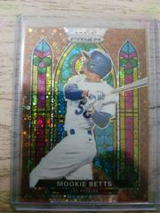 Mookie Betts [Gold Prizm] #SG-2 Baseball Cards 2021 Panini Prizm Stained Glass Prices