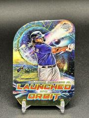 Vladimir Guerrero Jr. [Gold Interstellar] #LIO-6 Baseball Cards 2023 Topps Cosmic Chrome Launched Into Orbit Prices