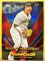 Manny Machado [Red] #TT-5 Baseball Cards 2023 Topps Chrome in Technicolor Prices