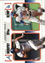 Dale Murphy, Matt Kemp #LL52 Baseball Cards 2010 Topps Legendary Lineage Prices