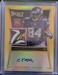 Cordarrelle Patterson [Gold Prizm] #168 Football Cards 2013 Panini Select Prices