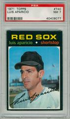 Luis Aparicio #740 Baseball Cards 1971 Topps Prices