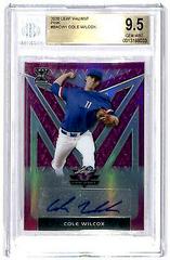 Cole Wilcox [Pink] #BA-CW1 Baseball Cards 2020 Leaf Valiant Autographs Prices
