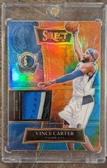 Vince Carter [Tie Dye Prizm] Basketball Cards 2021 Panini Select Selective Swatches Prices