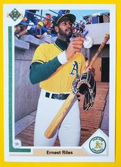 Ernest Riles #780 Baseball Cards 1991 Upper Deck Prices