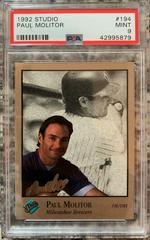 Paul Molitor #194 Baseball Cards 1992 Studio Prices