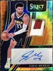 Jamal Murray [Tie Dye Prizm] #AM-JMY Basketball Cards 2021 Panini Select Autograph Memorabilia Prices