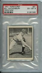 Bill Hockenbury #81 Baseball Cards 1952 Parkhurst Frostade Prices
