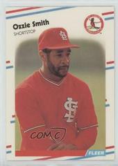 Ozzie Smith #47 Baseball Cards 1988 Fleer Glossy Prices