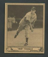 Bud Thomas #42 Baseball Cards 1940 Play Ball Prices
