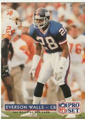 Everson Walls #269 Football Cards 1992 Pro Set Prices