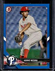 Adonis Medina [Blue] #BP51 Baseball Cards 2018 Bowman Paper Prospects Prices