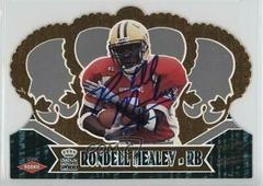 Rondell Mealey [Autograph] #129 Football Cards 2000 Pacific Crown Royale Prices