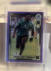 Frantzdy Pierrot [Purple] #73 Soccer Cards 2022 Topps Merlin Chrome UEFA Club Competitions Prices