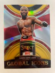 Leon Edwards [Gold] #14 Ufc Cards 2023 Panini Select UFC Global Icons Prices