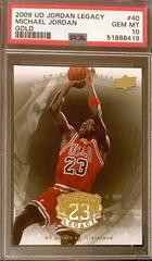 Michael Jordan [Gold] #40 Basketball Cards 2009 Upper Deck Jordan Legacy Prices