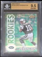 Chad Pennington Football Cards 2000 Topps Finest Prices