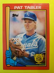 Pat Tabler #19 Baseball Cards 1989 Topps Batting Leaders Prices