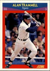 Alan Trammell Baseball Cards 1990 Score Superstars Prices