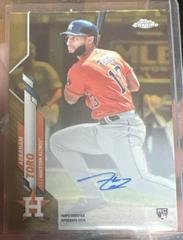 Abraham Toro [Gold Refractor] #RA-AT Baseball Cards 2020 Topps Chrome Rookie Autographs Prices