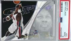 Ben Wallace Basketball Cards 2002 Spx Prices