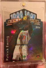 Patrick Ewing [Refractor] #G6 Basketball Cards 1997 Topps Generations Prices