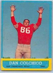 Dan Colchico #144 Football Cards 1963 Topps Prices