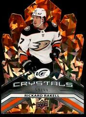 Rickard Rakell [Orange] #IC-13 Hockey Cards 2021 Upper Deck Ice Crystals Prices