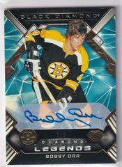 Bobby Orr [Autograph] Hockey Cards 2022 Upper Deck Black Diamond Legends Prices