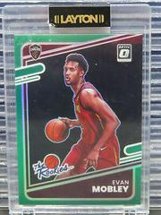 Evan Mobley [Green] Basketball Cards 2021 Panini Donruss Optic The Rookies Prices