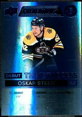 Oskar Steen [Blue] #58 Hockey Cards 2021 Upper Deck Credentials Prices