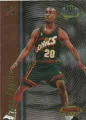 Gary Peyton #T5 Basketball Cards 1997 Bowman's Best Techniques Prices