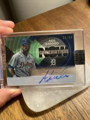 Akil Baddoo [Blue] Baseball Cards 2022 Topps Clearly Authentic Generation Now Autographs Prices