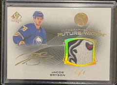 Jacob Bryson Hockey Cards 2021 SP Authentic Future Watch Auto Patch Prices