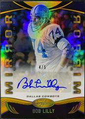 Bob Lilly [Gold] Football Cards 2019 Panini Certified Mirror Signatures Prices