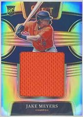 Jake Meyers [Holo] #RJS-ME Baseball Cards 2022 Panini Select Rookie Jumbo Swatch Prices