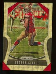 George Kittle [Gold Vinyl Prizm] Football Cards 2019 Panini Prizm Prices