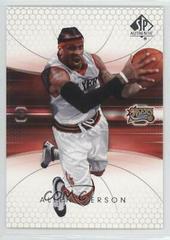 Allen Iverson #64 Basketball Cards 2004 SP Authentic Prices