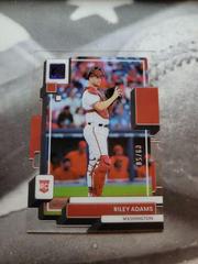 Riley Adams [Blue] #20 Baseball Cards 2022 Panini Chronicles Clearly Donruss Prices