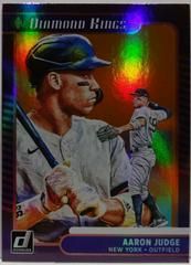 Aaron Judge [Holo Orange] Baseball Cards 2021 Panini Donruss Prices