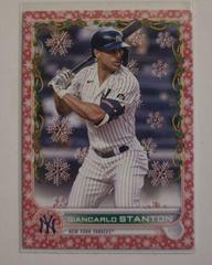 Giancarlo Stanton [Red] #HW102 Baseball Cards 2022 Topps Holiday Prices
