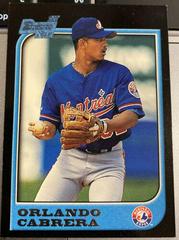 Orlando Cabrera Baseball Cards 1997 Bowman Prices