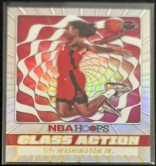 TyTy Washington Jr. [Holo] #25 Basketball Cards 2022 Panini Hoops Class Action Prices