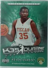 Kevin Durant [AP National Player of the Year] Basketball Cards 2007 Upper Deck First Edition Durant Exclusives Prices