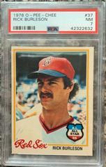 Rick Burleson #37 Baseball Cards 1978 O Pee Chee Prices
