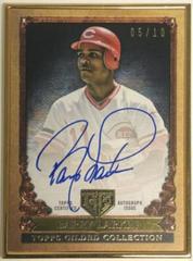 Barry Larkin [Onyx] #GOG-BL Baseball Cards 2023 Topps Gilded Collection Gallery of Gold Autographs Prices