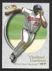 Vladimir Guerrero #44 Baseball Cards 2001 Fleer Futures Prices